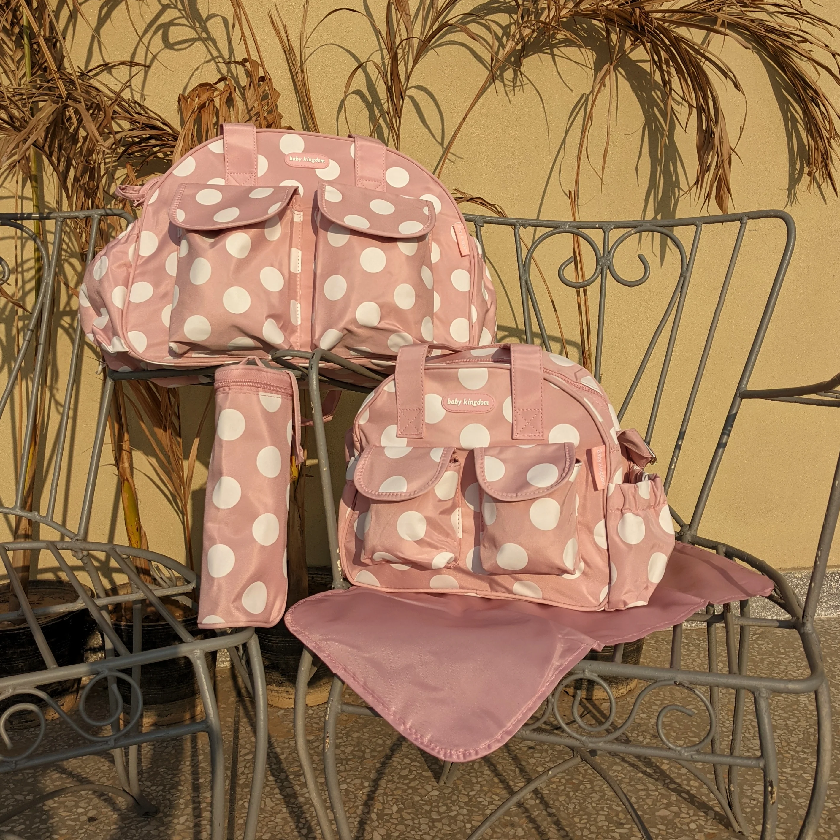 4 Pieces Bag Set - Big Dot - Image 4