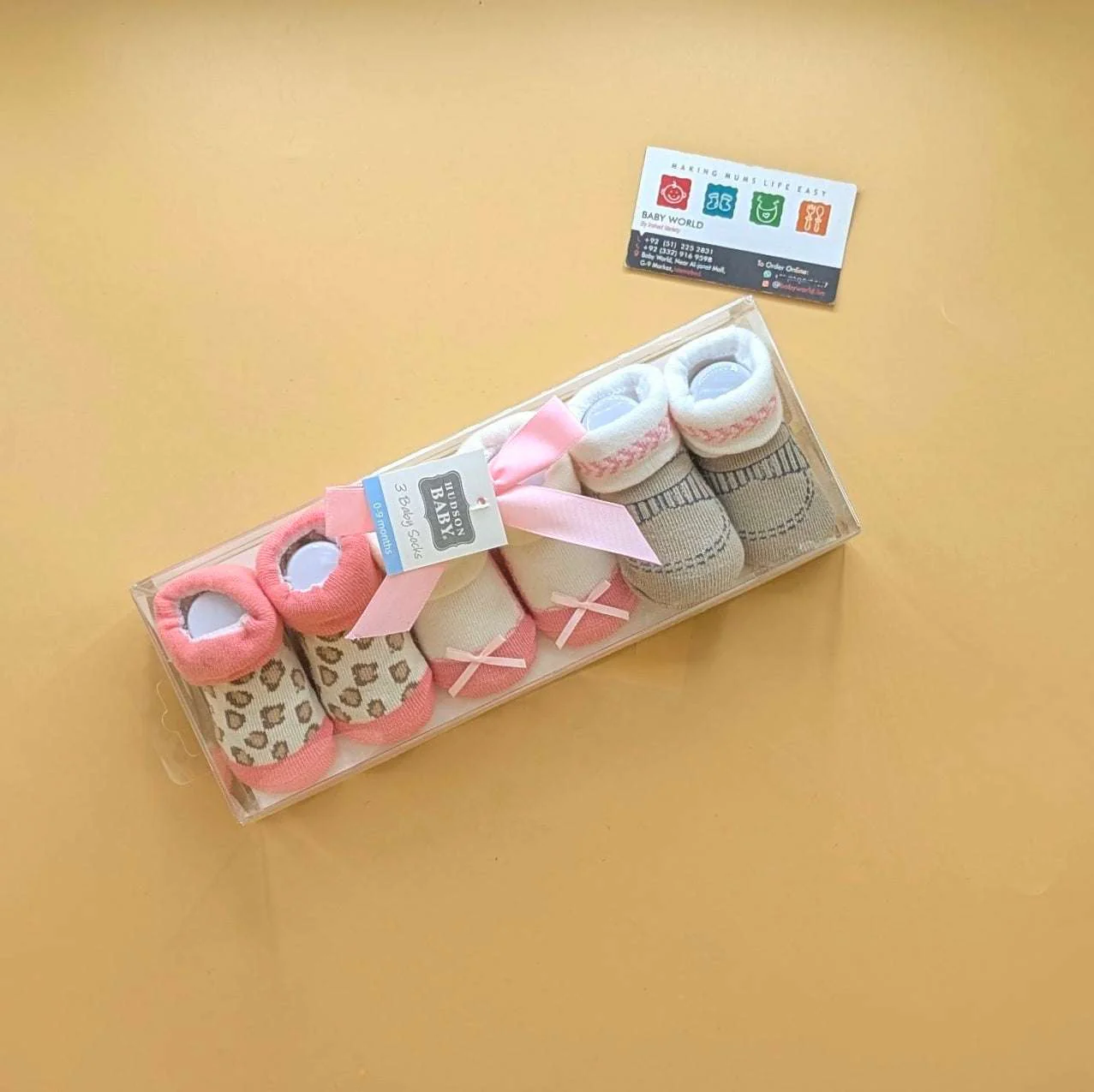 Premium Quality Baby Pack of 3 Booties Set - Image 12