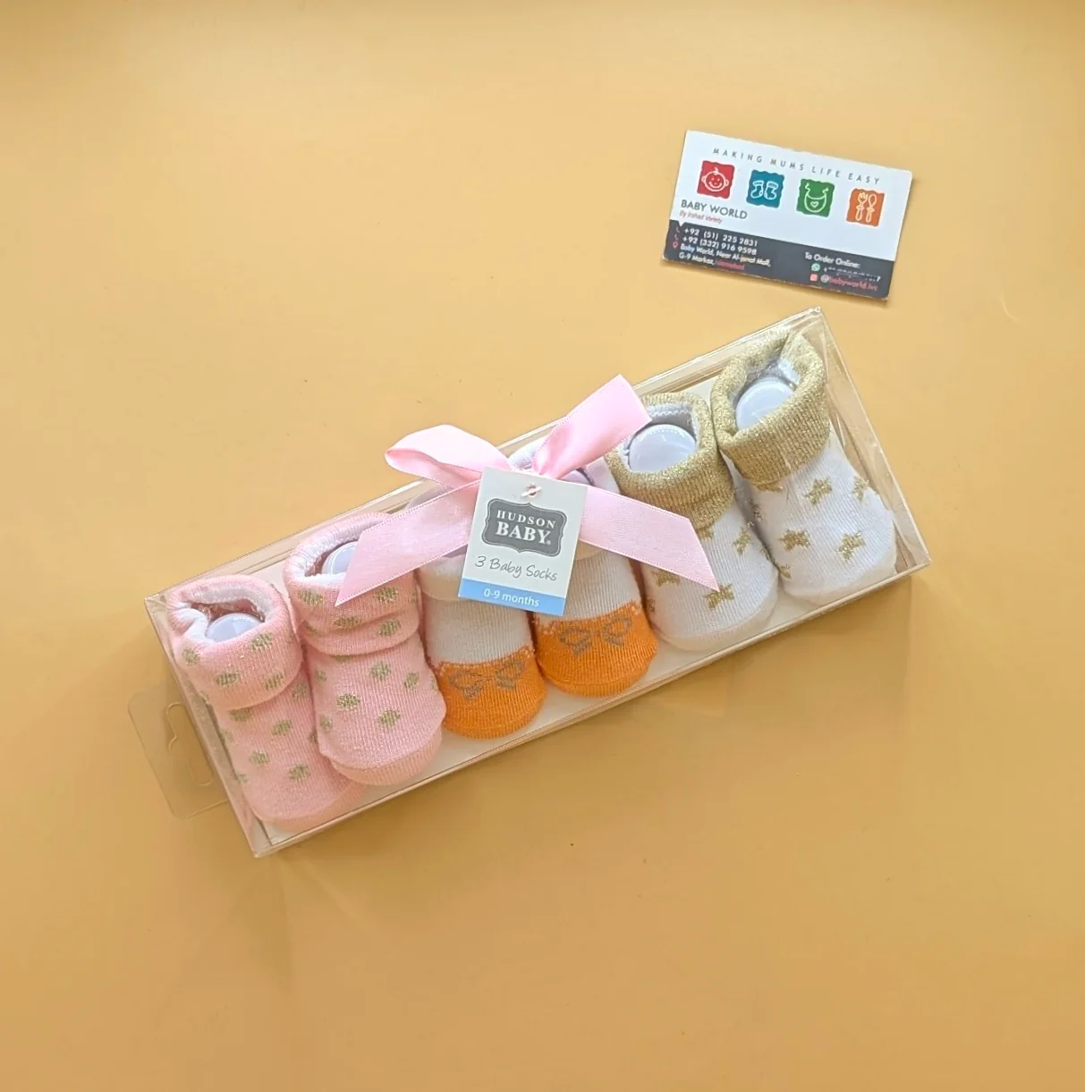 Premium Quality Baby Pack of 3 Booties Set - Image 33