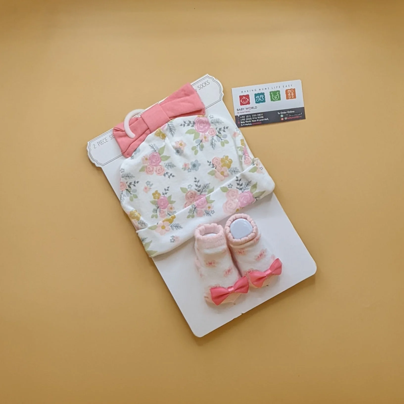 Cap & Booties Set - Image 3