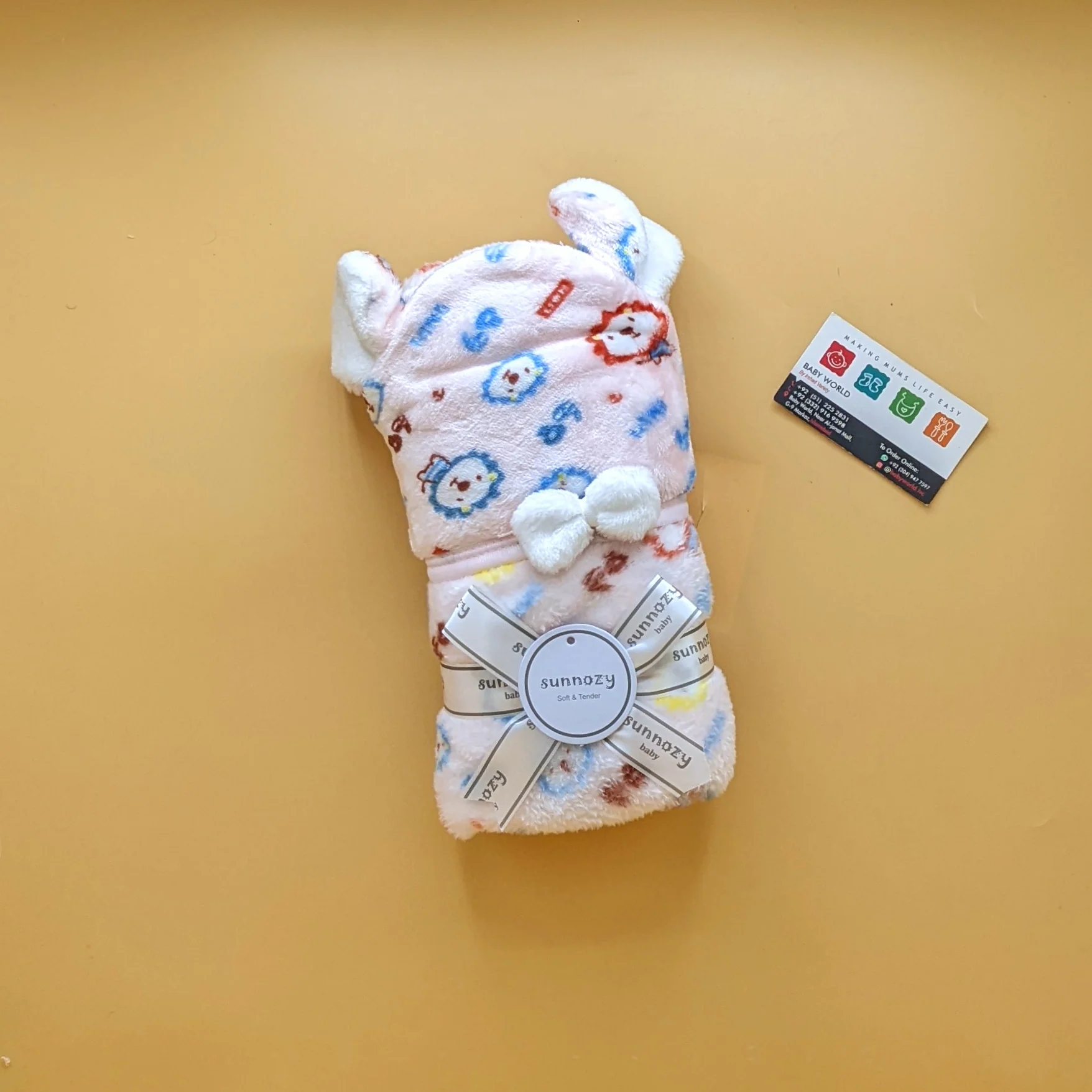 Hooded Wrapping Sheet/Blanket - Winter - Lion - Image 5