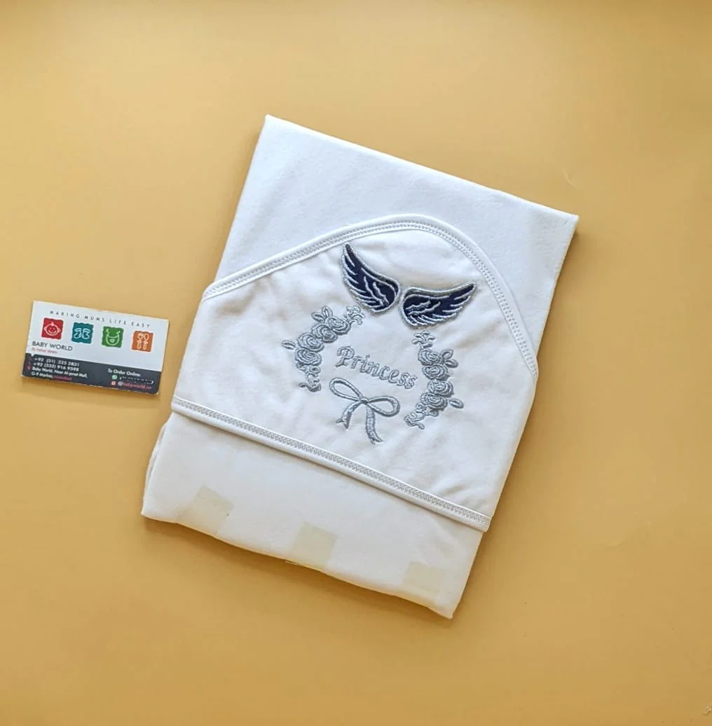 Hooded Wrapping Sheet/Blanket - Winter - Wings (Prince/Princess) - Image 7