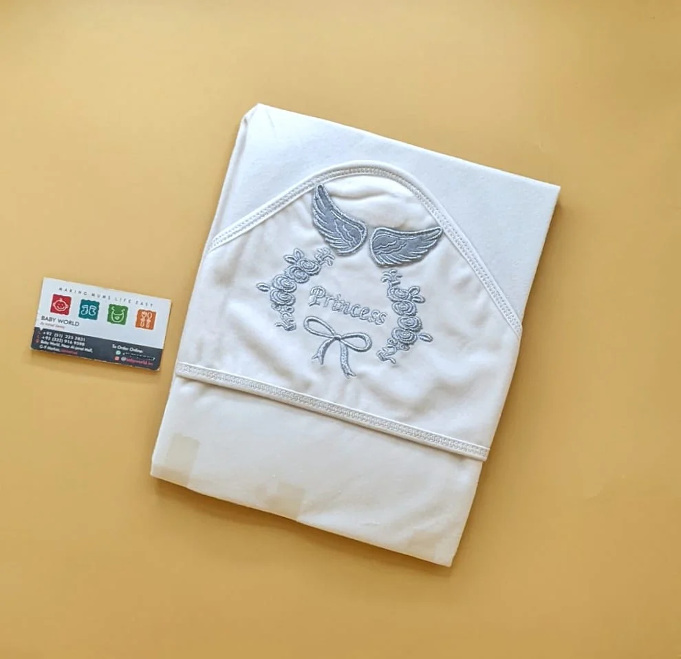 Hooded Wrapping Sheet/Blanket - Winter - Wings (Prince/Princess) - Image 8