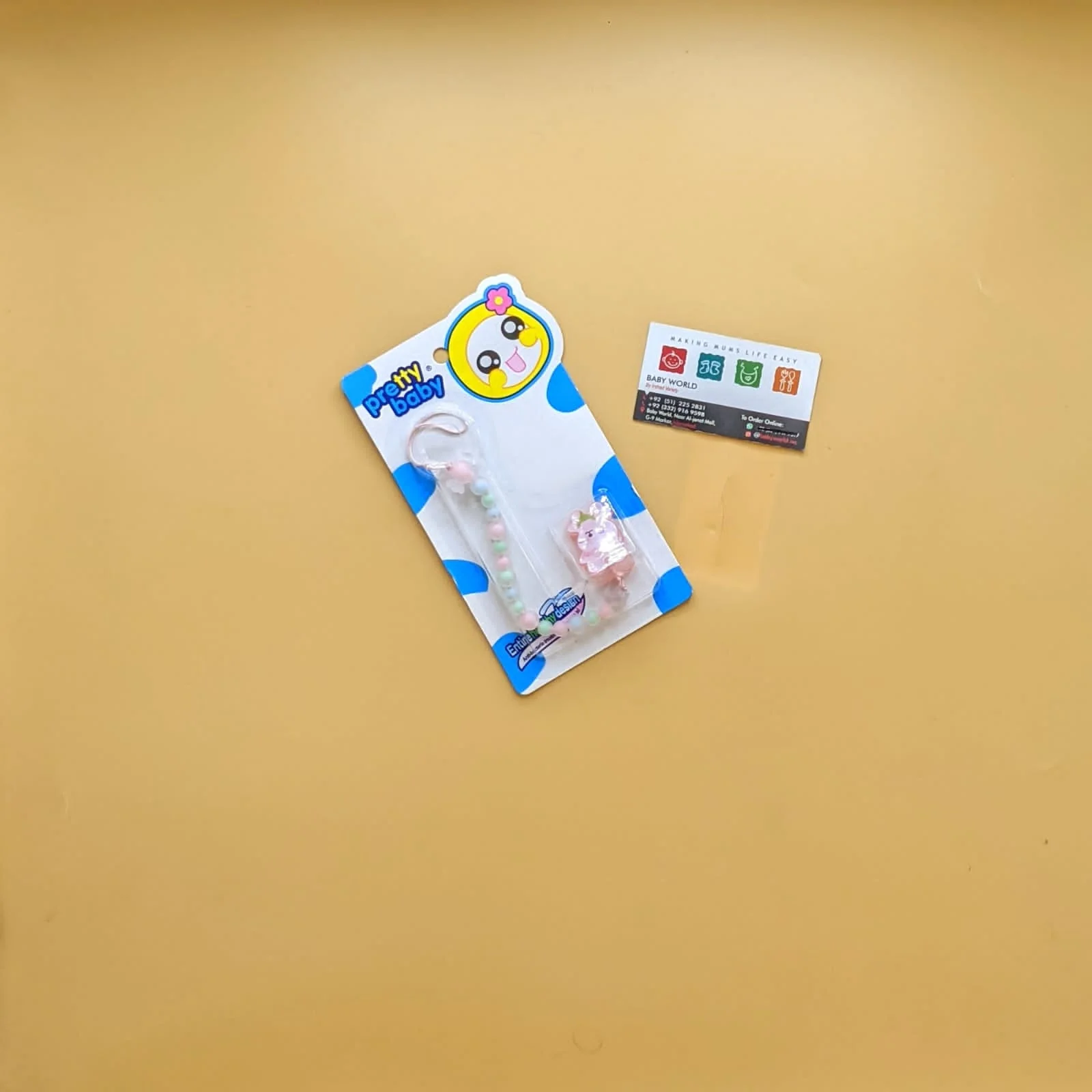 Pacifier Chain - Beeds - Kitty - Image 3