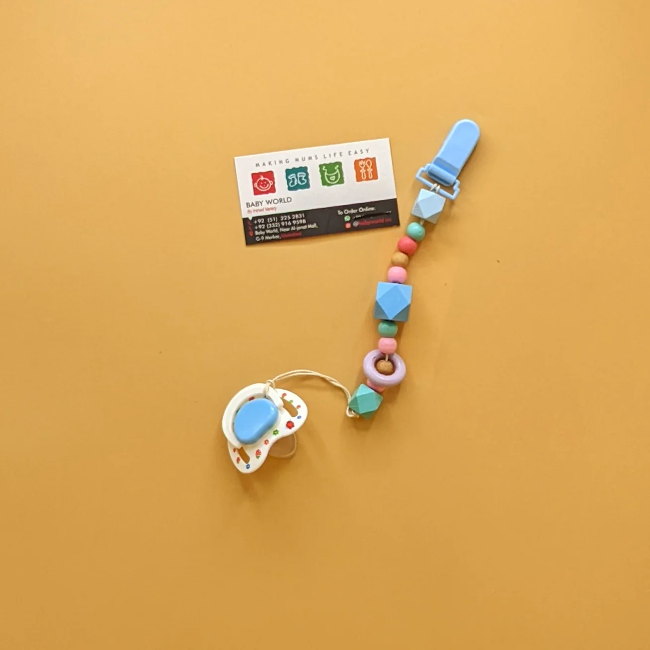 Pacifier with Chain - Image 3