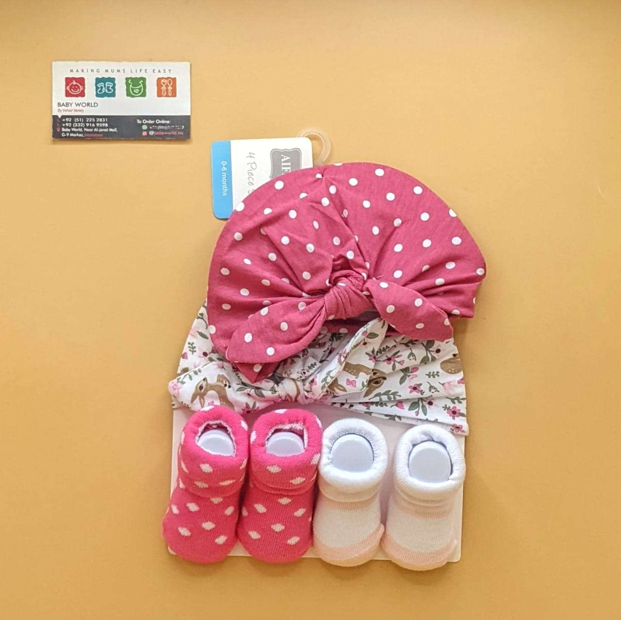 Pack of 2 Caps & 2 Booties - Image 12