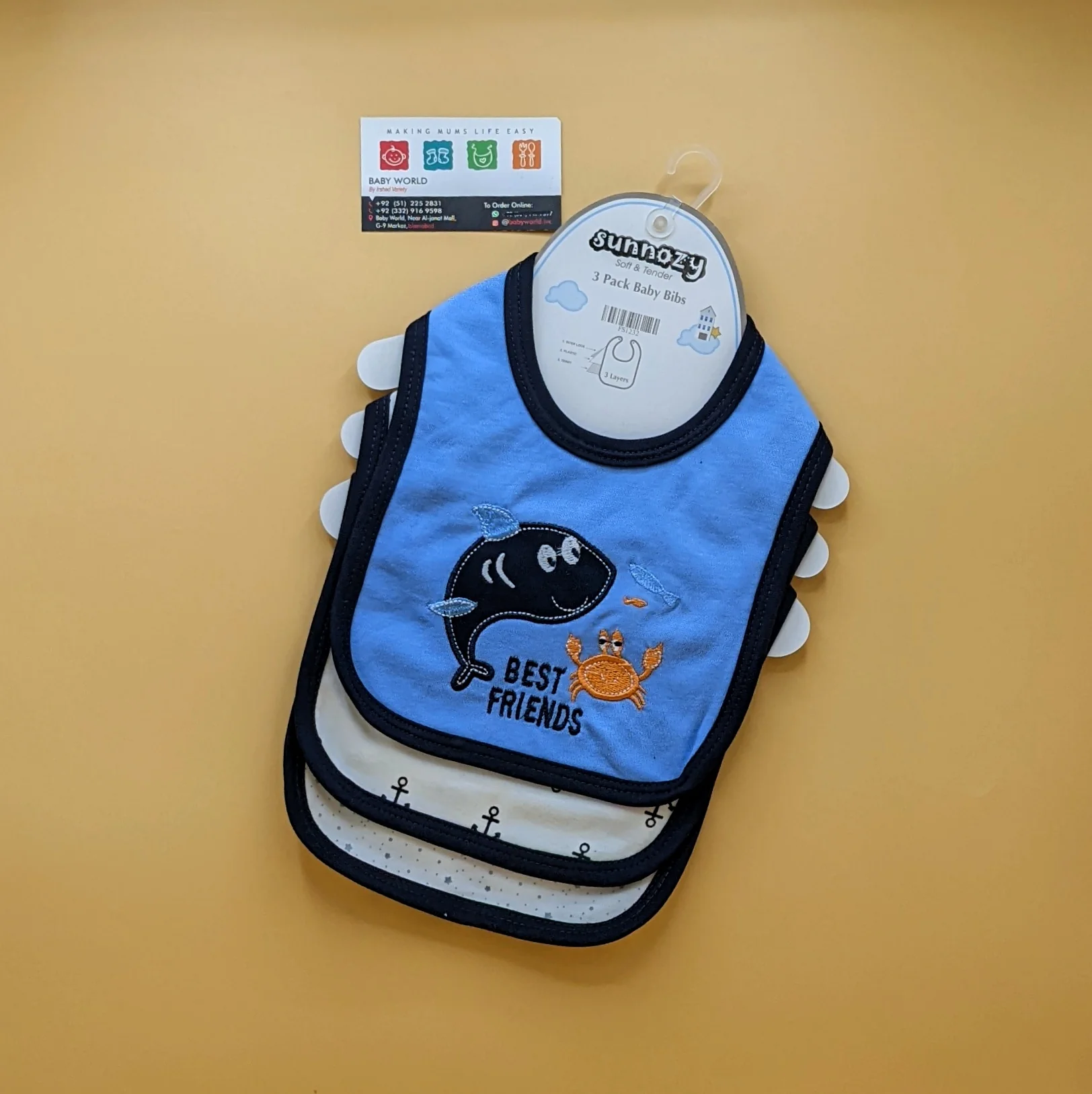 Pack of 3 Bibs - Image 12