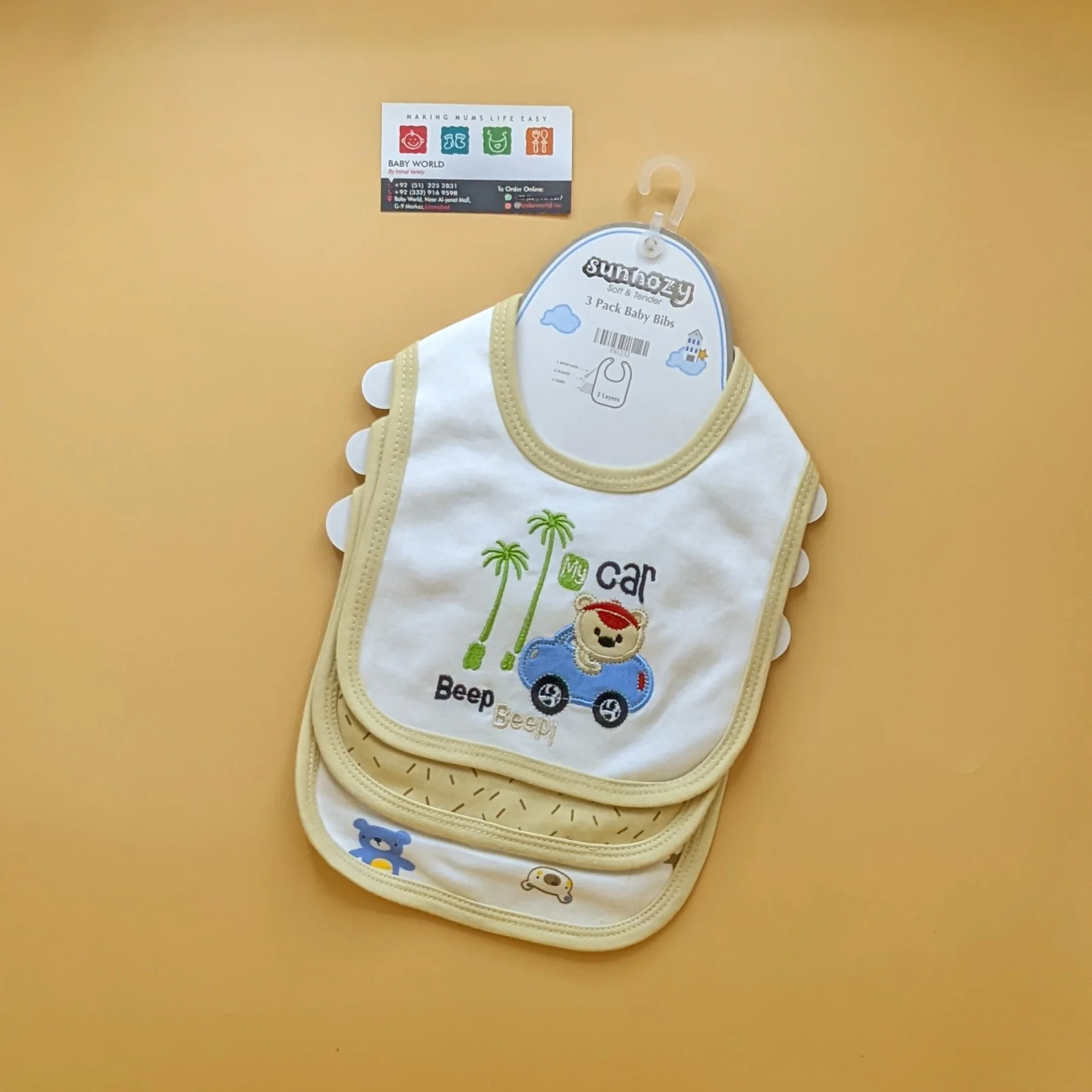 Pack of 3 Bibs - Image 5