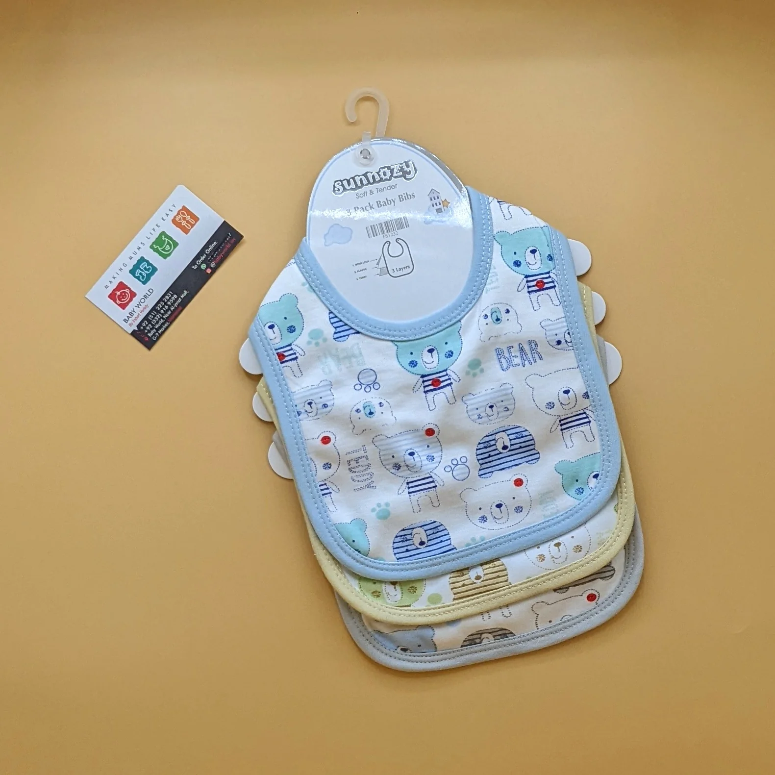 Pack of 3 Bibs - Image 9