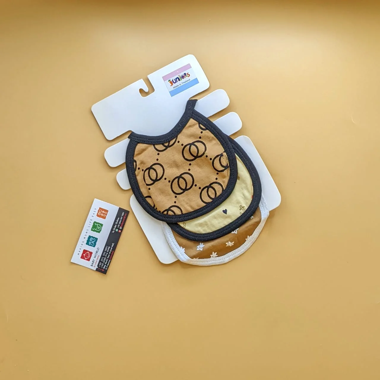 Pack of 3 Bibs - Assorted - Image 8