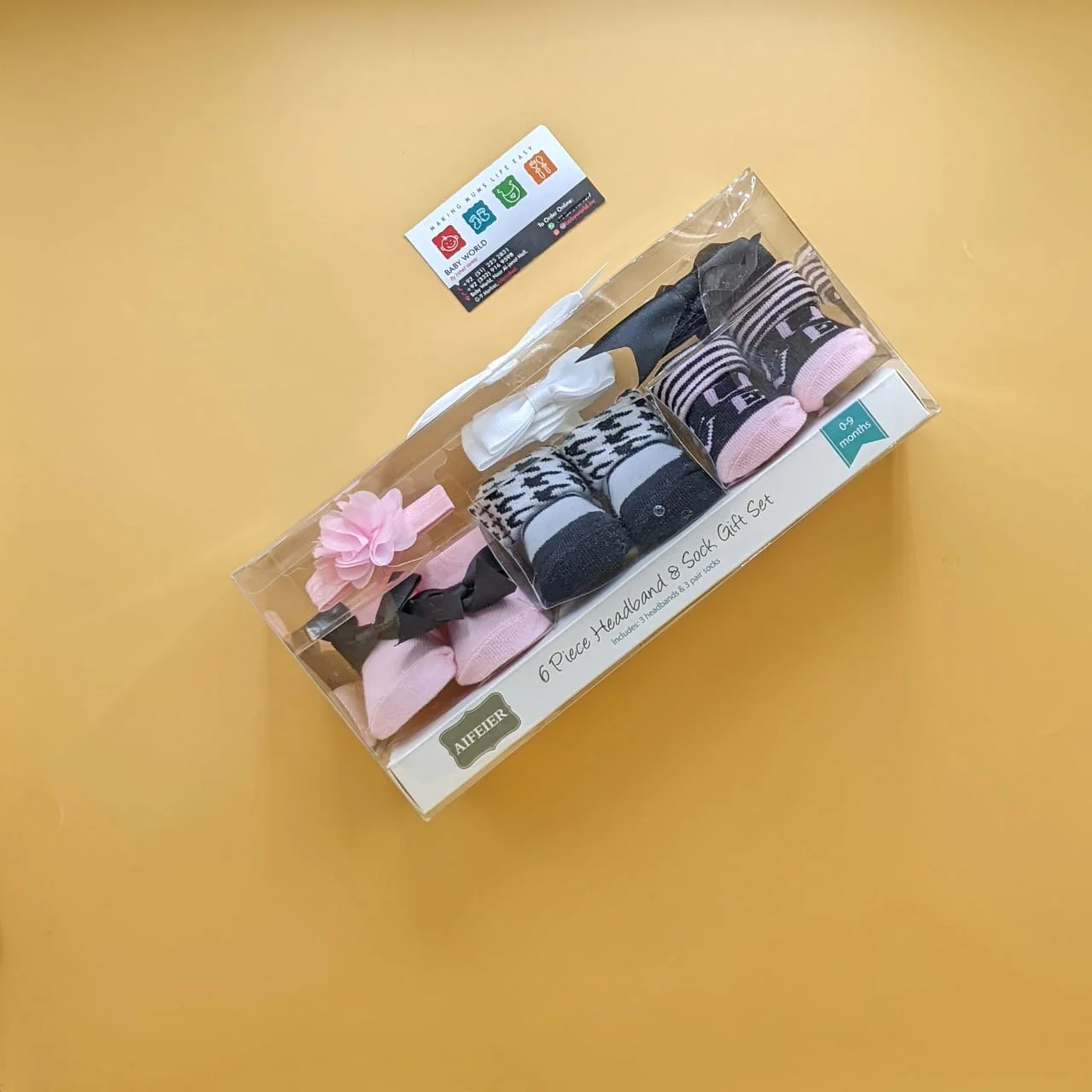 Pack of 3 Booties & Headbands Set - Image 3