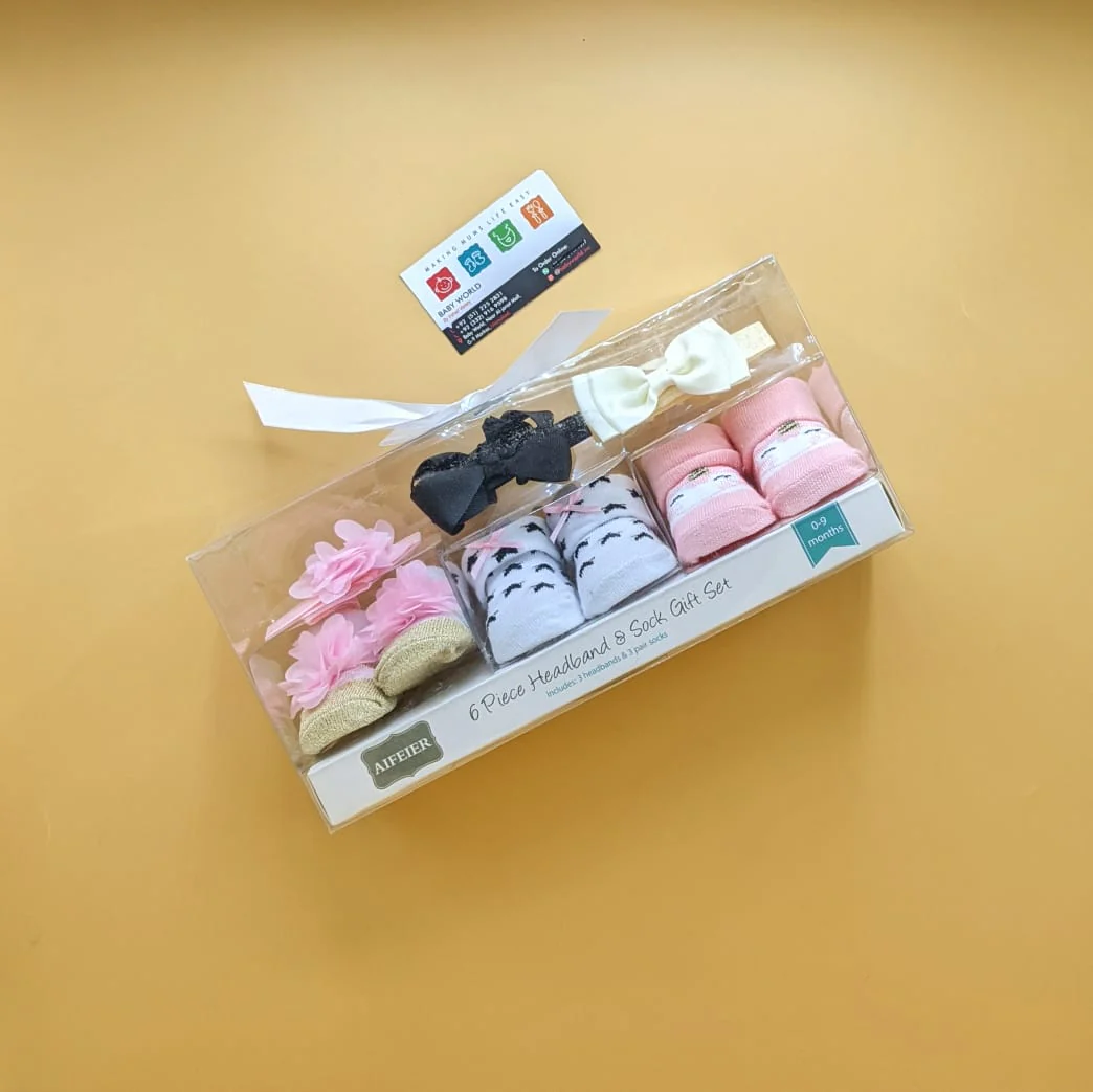 Pack of 3 Booties & Headbands Set - Image 6