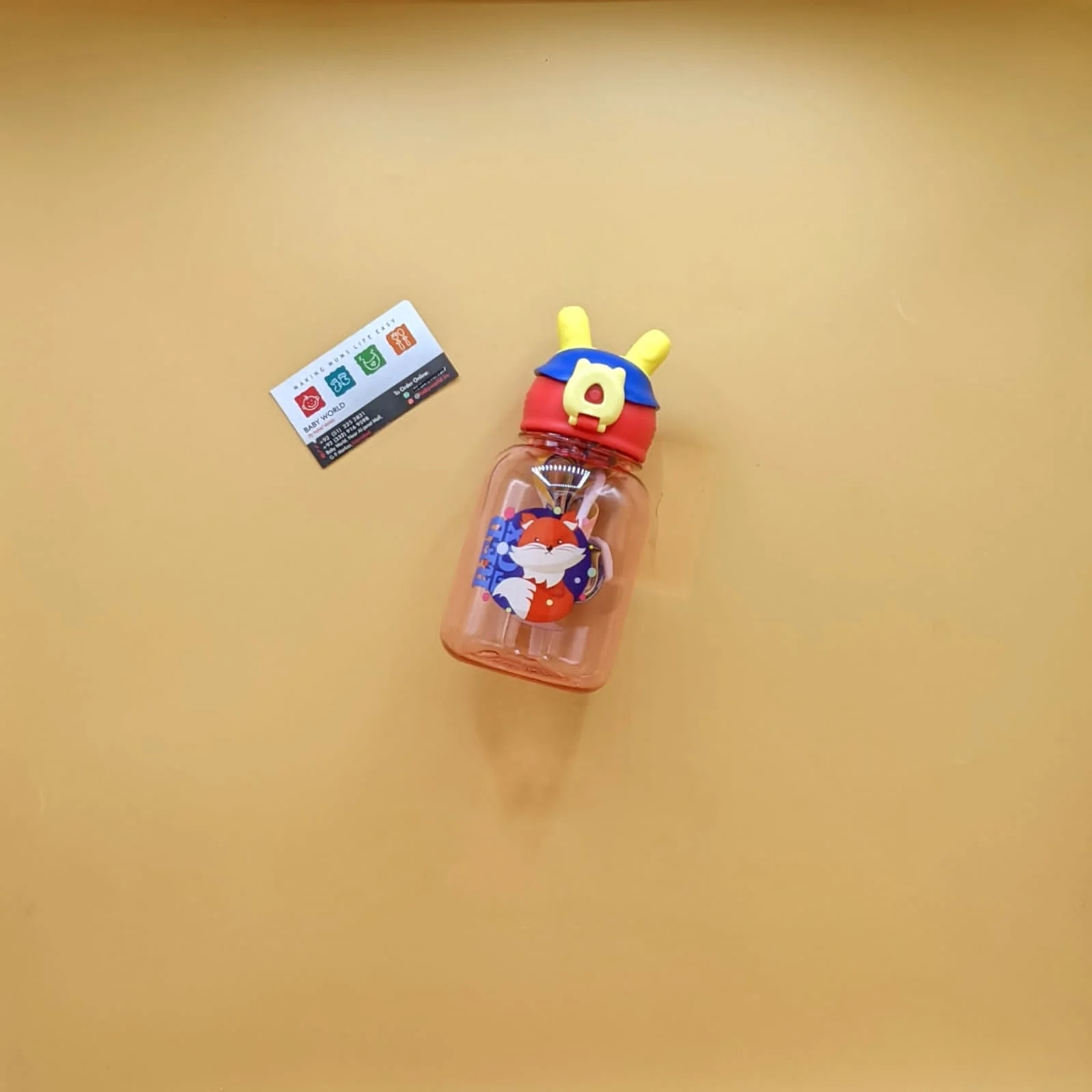 Straw Mug with Strap - Animal - Image 3