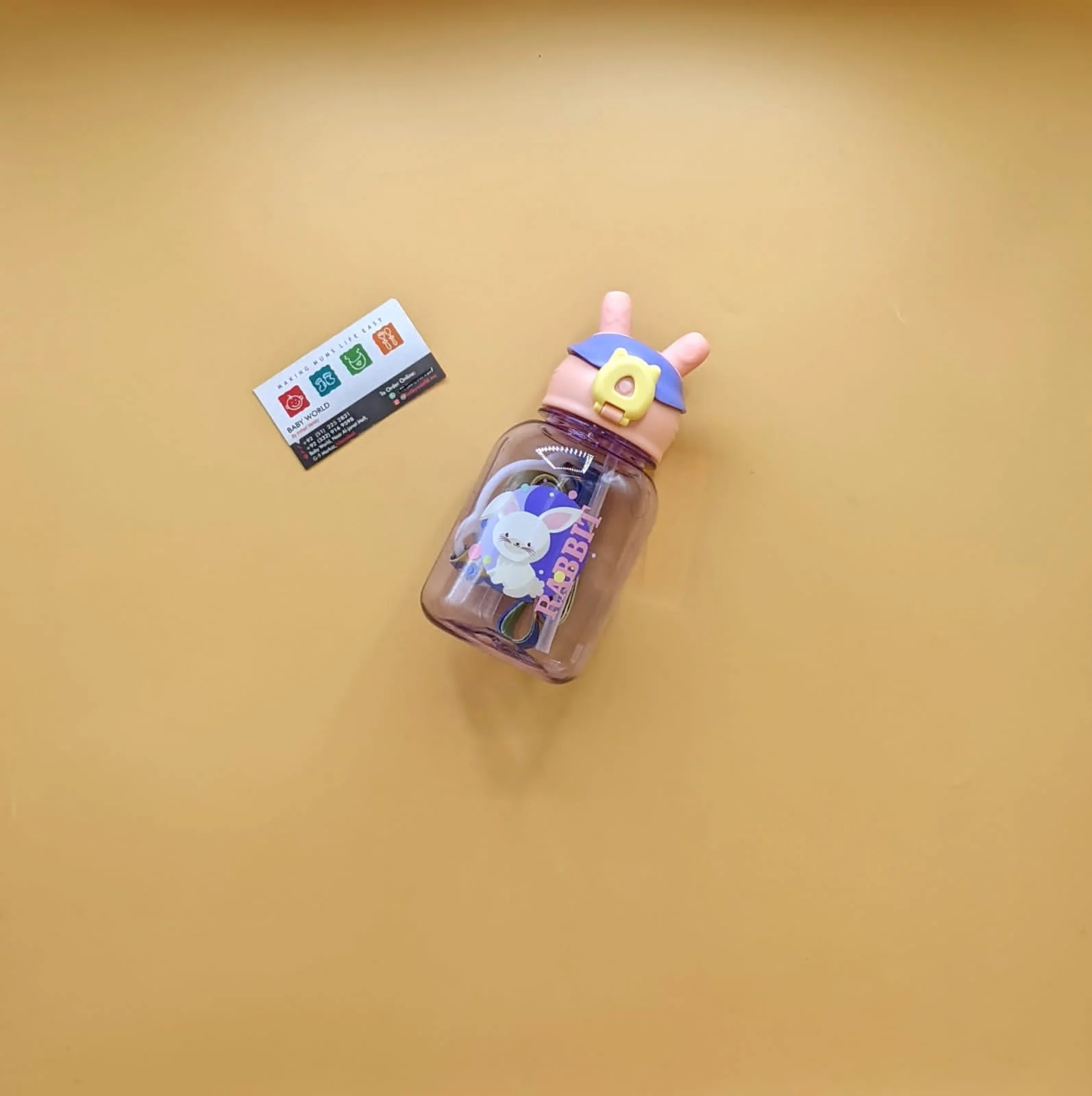 Straw Mug with Strap - Animal - Image 4