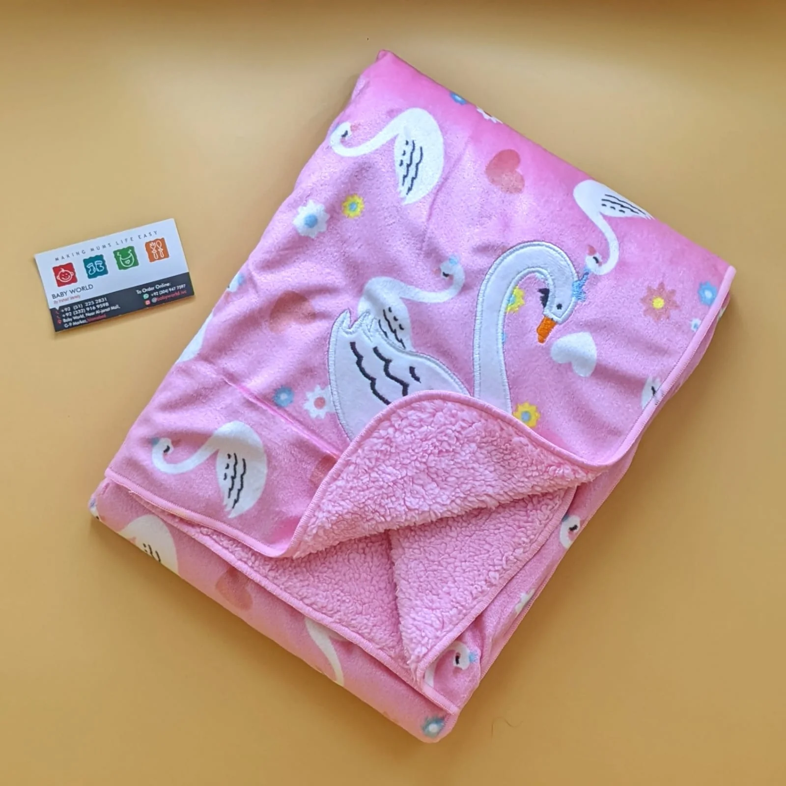 Double Layer Baby Blanket - Image 3