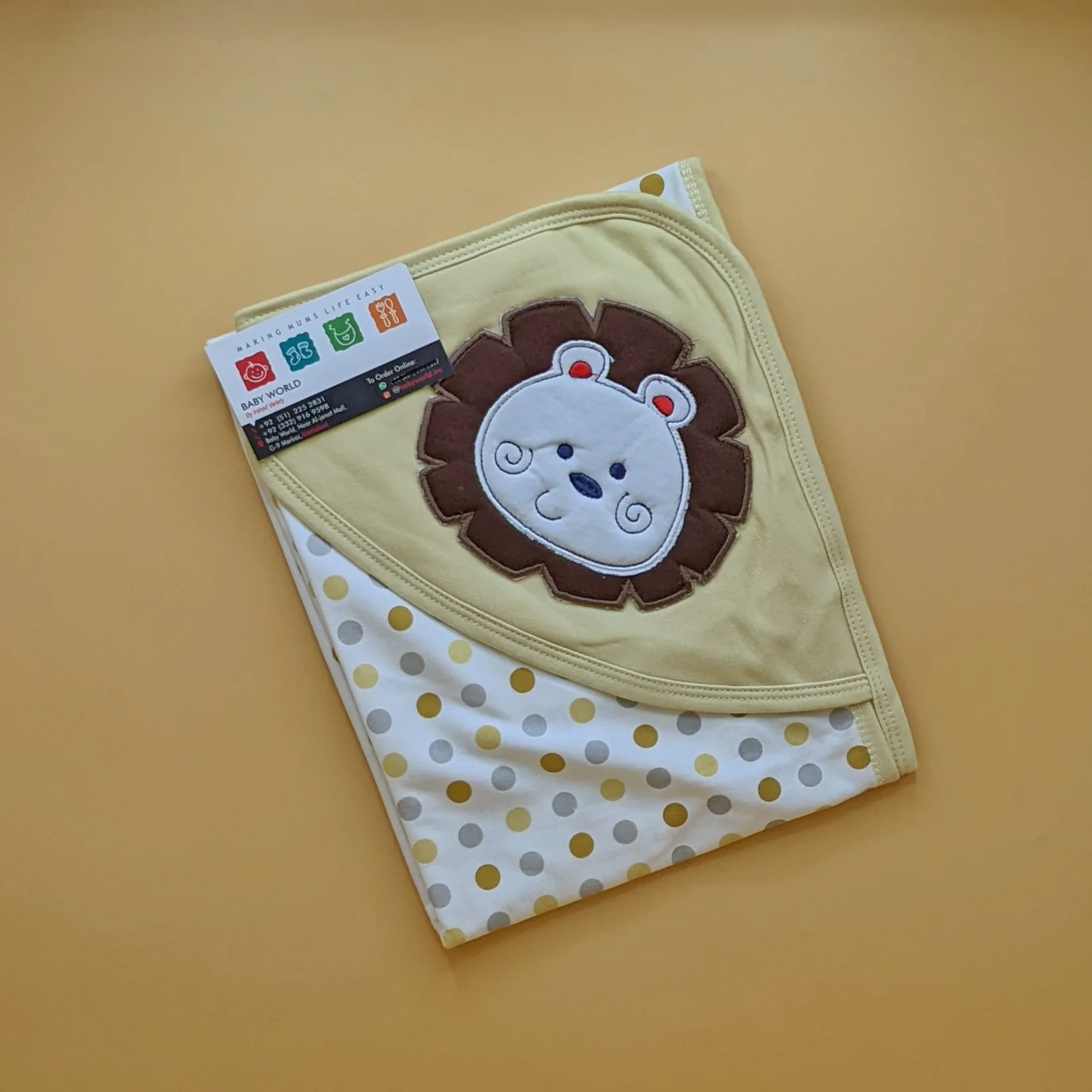 Wrapping Sheet - Lion/Dots - Image 5